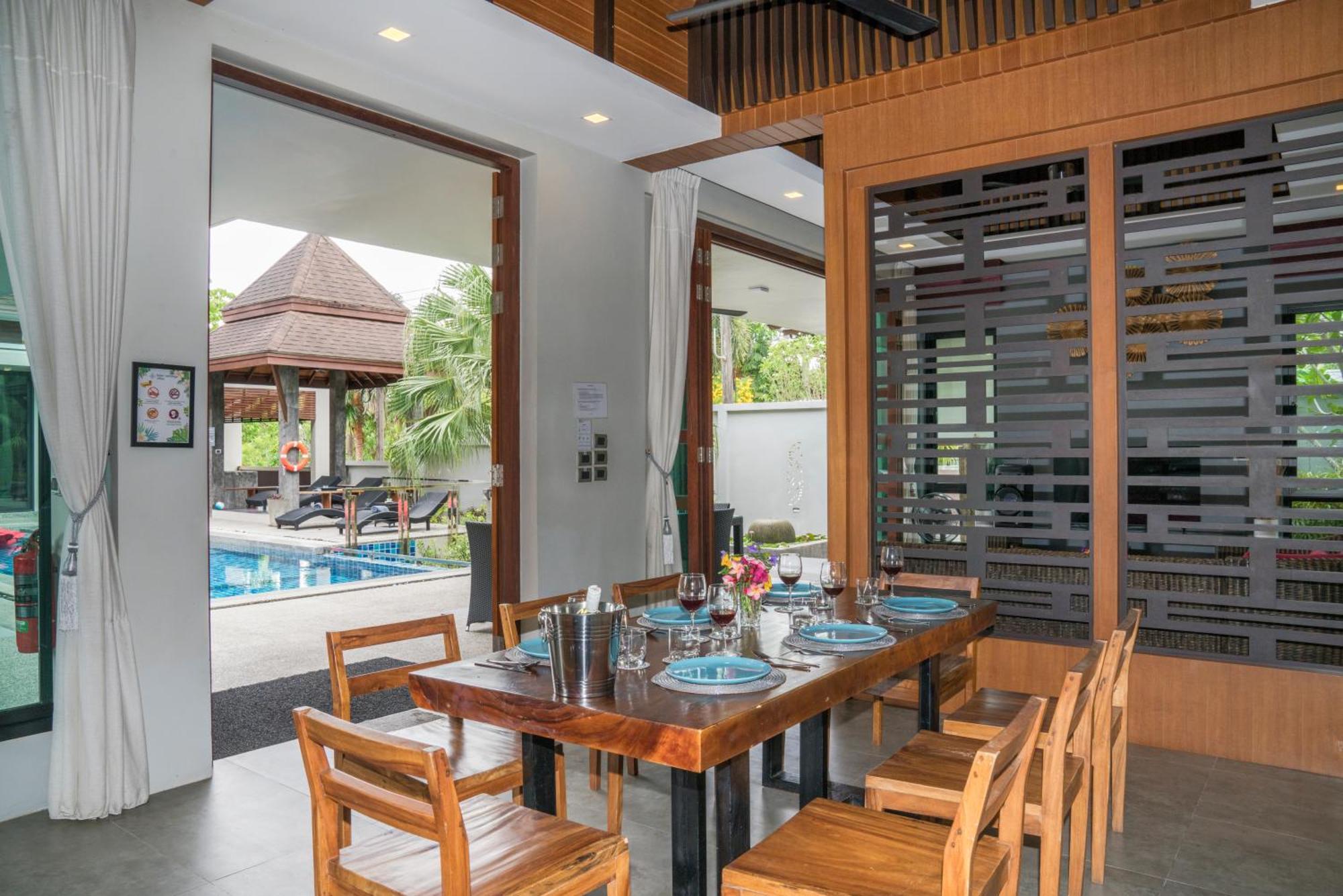 Narintara Private Pool Villas - Free Tuk-Tuk Service To The Beach! Ao Nang Luaran gambar