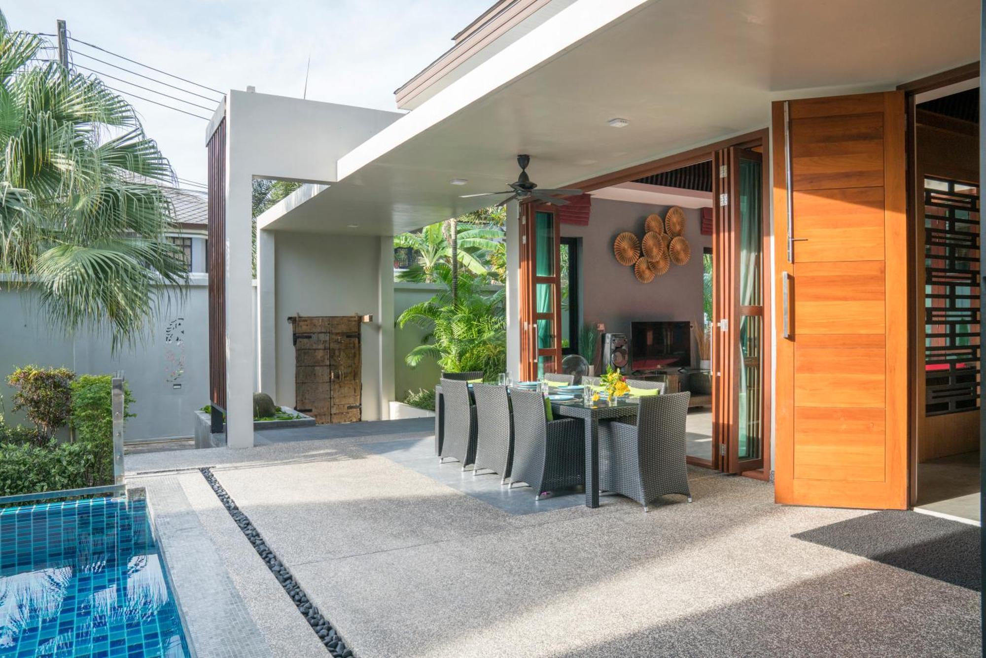 Narintara Private Pool Villas - Free Tuk-Tuk Service To The Beach! Ao Nang Luaran gambar