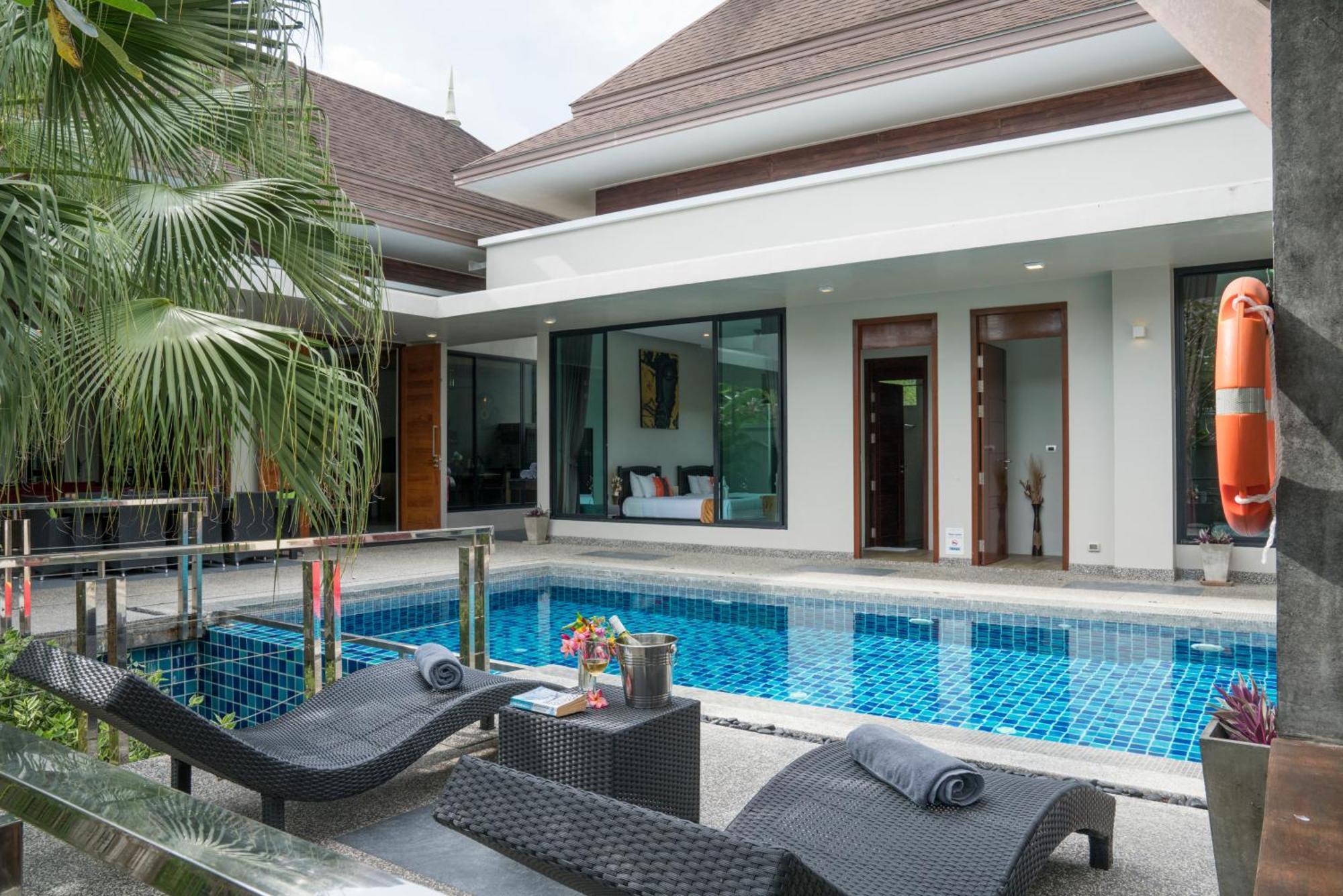 Narintara Private Pool Villas - Free Tuk-Tuk Service To The Beach! Ao Nang Luaran gambar