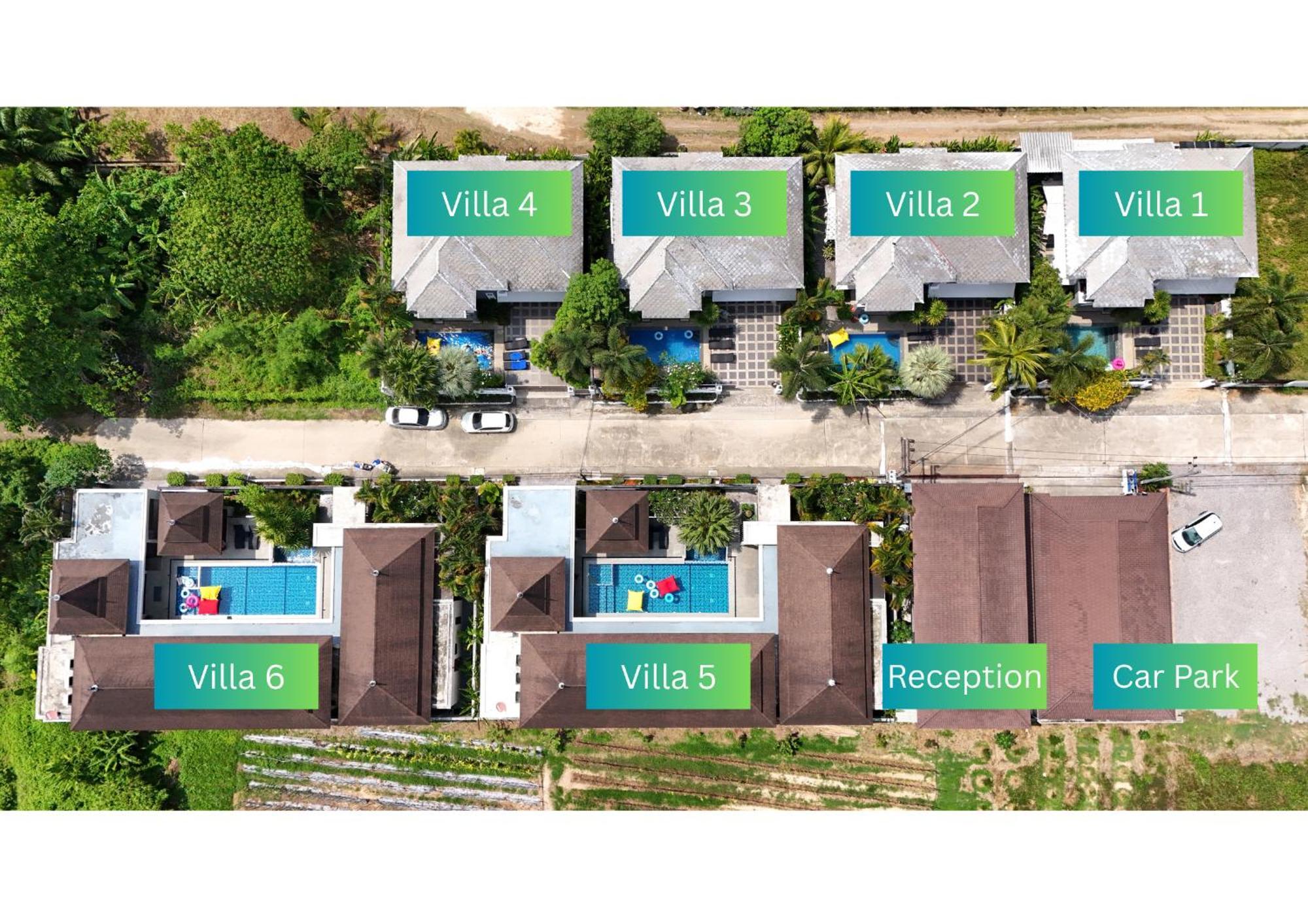 Narintara Private Pool Villas - Free Tuk-Tuk Service To The Beach! Ao Nang Luaran gambar
