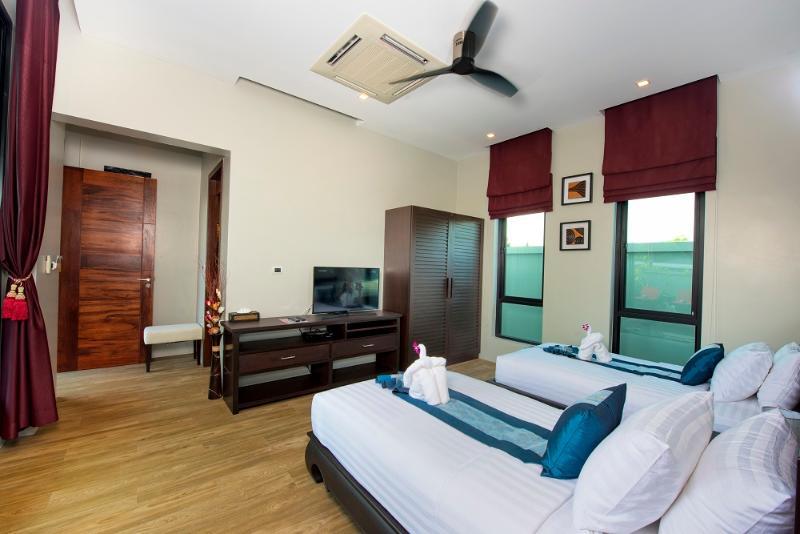 Narintara Private Pool Villas - Free Tuk-Tuk Service To The Beach! Ao Nang Luaran gambar